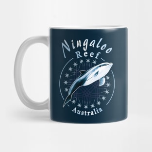 Swimming with dolphins at Ningaloo Reef, Australia Mug